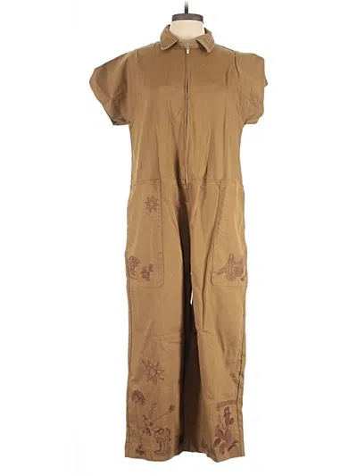 Pre-owned Banana Republic Overalls In Brown