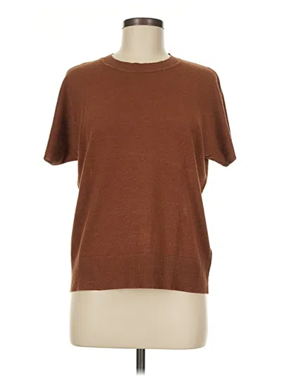 Pre-owned Banana Republic Poncho In Brown