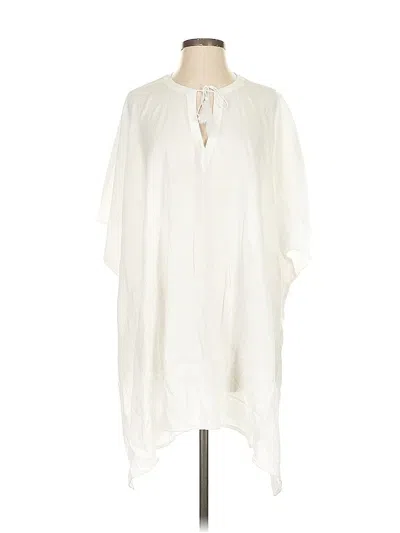 Pre-owned Banana Republic Poncho In White