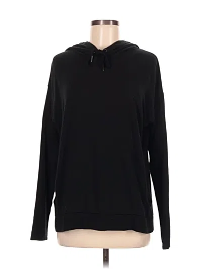Pre-owned Banana Republic Pullover Hoodie In Black
