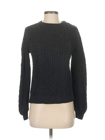 Pre-owned Banana Republic Pullover Sweater In Black
