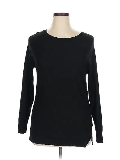 Pre-owned Banana Republic Pullover Sweater In Black