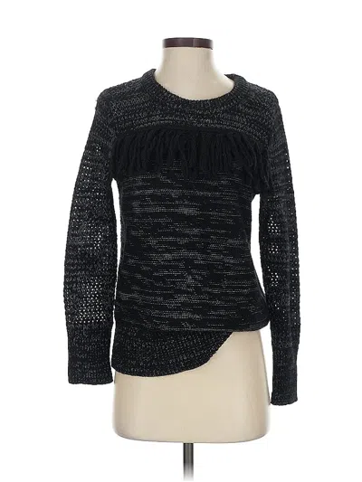 Pre-owned Banana Republic Pullover Sweater In Black