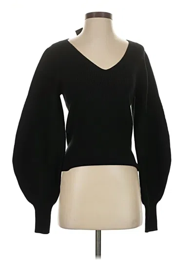 Banana Republic Pullover Sweater In Black