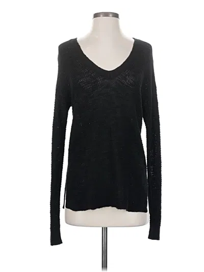 Pre-owned Banana Republic Pullover Sweater In Black