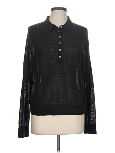 Pre-owned Banana Republic Pullover Sweater In Black