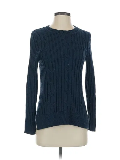 Pre-owned Banana Republic Pullover Sweater In Blue