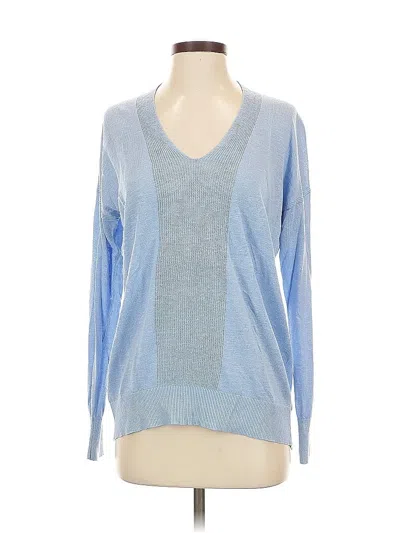 Pre-owned Banana Republic Pullover Sweater In Blue