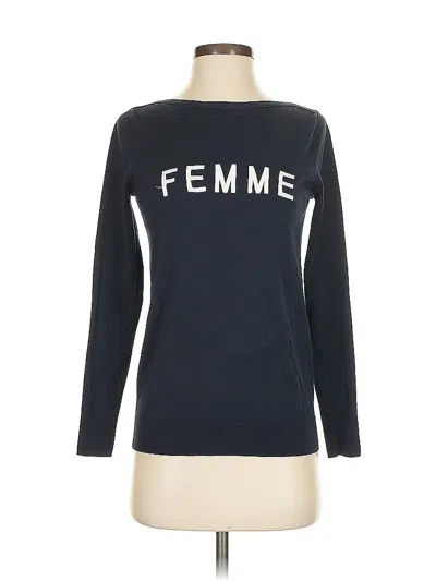 Pre-owned Banana Republic Pullover Sweater In Blue