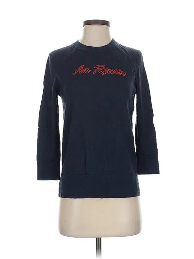 Pre-owned Banana Republic Pullover Sweater In Blue