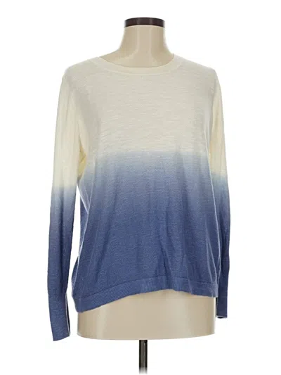 Pre-owned Banana Republic Pullover Sweater In Blue