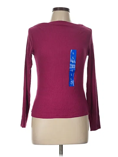 Banana Republic Pullover Sweater In Burgundy