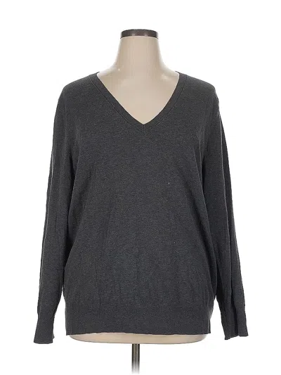 Pre-owned Banana Republic Pullover Sweater In Gray