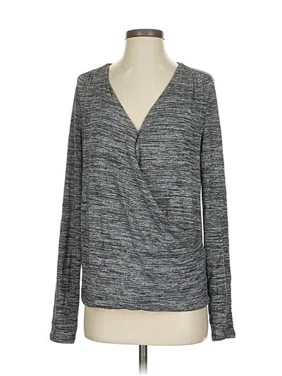 Pre-owned Banana Republic Pullover Sweater In Gray