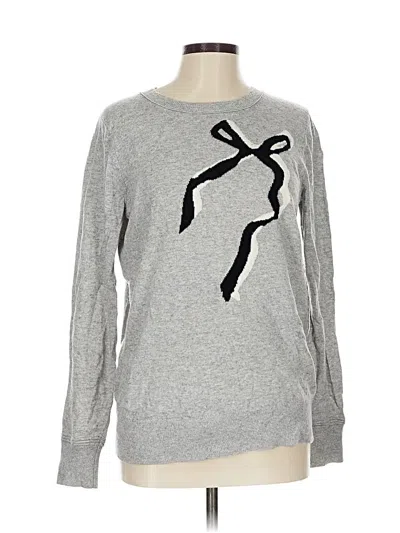 Pre-owned Banana Republic Pullover Sweater In Gray