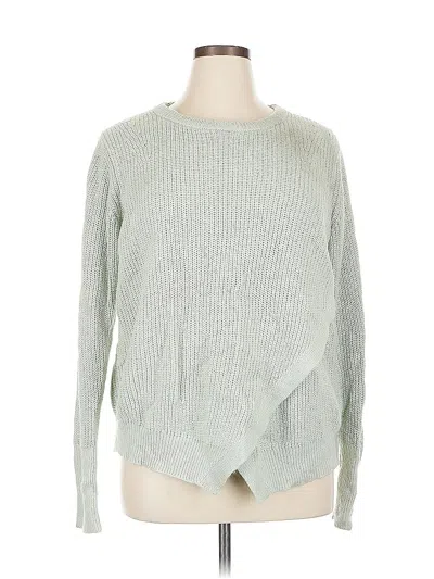 Pre-owned Banana Republic Pullover Sweater In Green