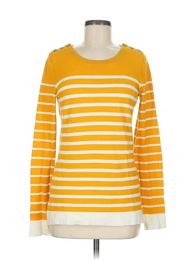 Pre-owned Banana Republic Pullover Sweater In Orange