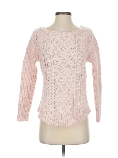 Pre-owned Banana Republic Pullover Sweater In Pink