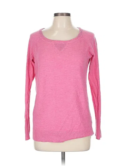 Pre-owned Banana Republic Pullover Sweater In Pink