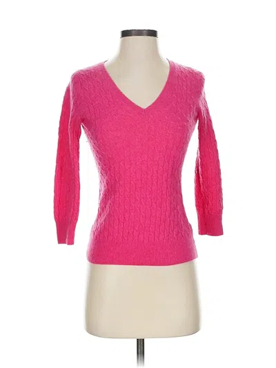 Pre-owned Banana Republic Pullover Sweater In Pink