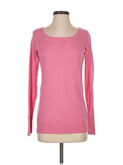 Pre-owned Banana Republic Pullover Sweater In Pink
