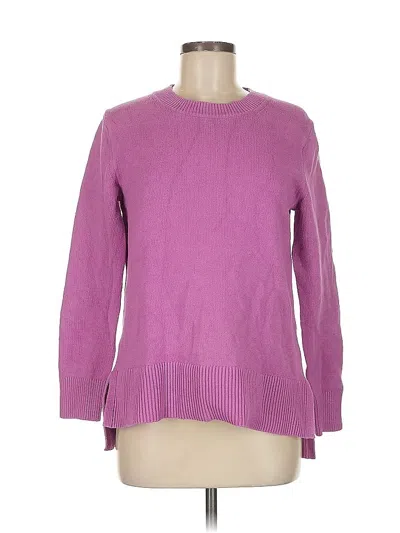 Pre-owned Banana Republic Pullover Sweater In Purple