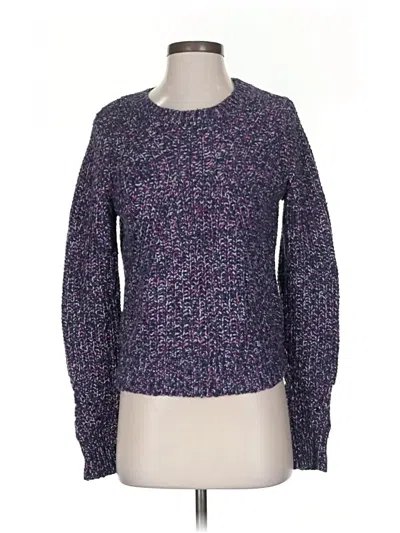 Pre-owned Banana Republic Pullover Sweater In Purple