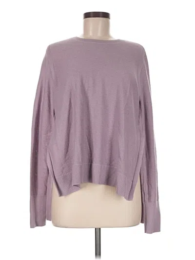Banana Republic Pullover Sweater In Purple