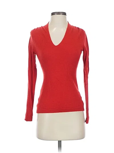 Pre-owned Banana Republic Pullover Sweater In Red
