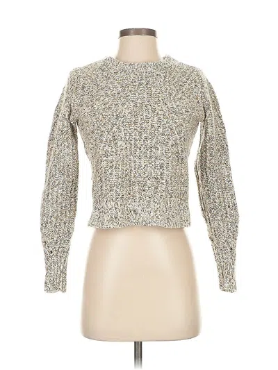 Pre-owned Banana Republic Pullover Sweater In Silver