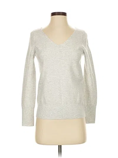 Pre-owned Banana Republic Pullover Sweater In Silver
