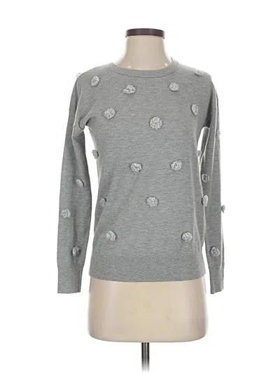 Pre-owned Banana Republic Pullover Sweater In Silver