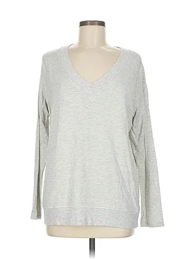 Pre-owned Banana Republic Pullover Sweater In Silver