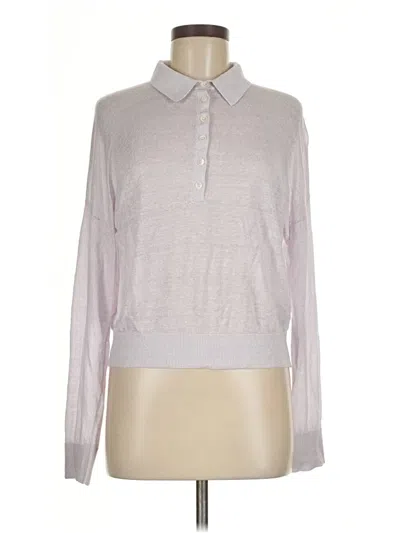 Pre-owned Banana Republic Pullover Sweater In Silver