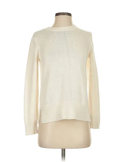 Pre-owned Banana Republic Pullover Sweater In White