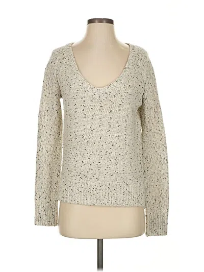 Pre-owned Banana Republic Pullover Sweater In White