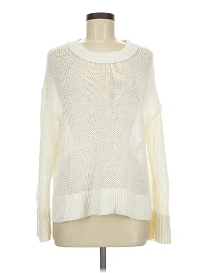 Pre-owned Banana Republic Pullover Sweater In White