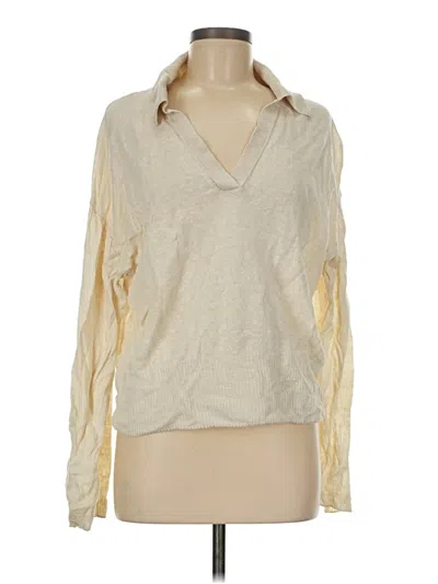 Pre-owned Banana Republic Pullover Sweater In White