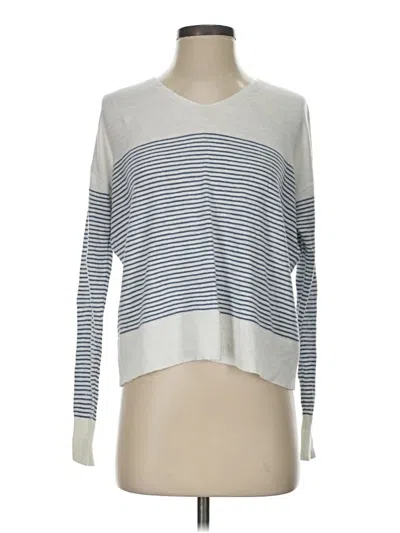 Pre-owned Banana Republic Pullover Sweater In White