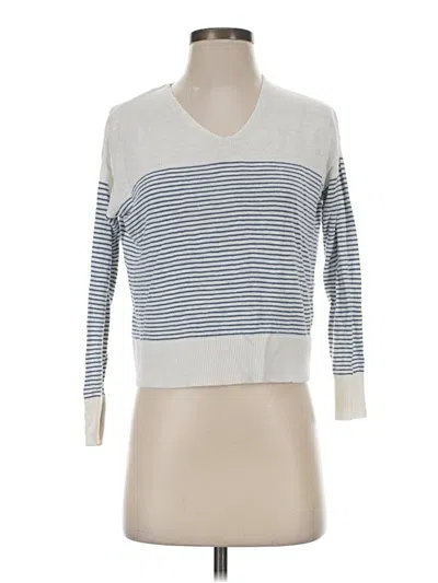 Pre-owned Banana Republic Pullover Sweater In White