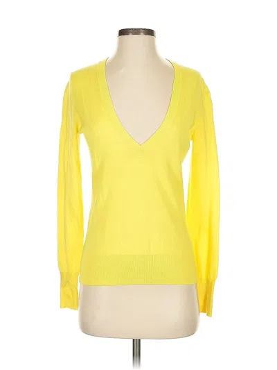 Pre-owned Banana Republic Pullover Sweater In Yellow