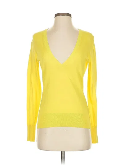 Pre-owned Banana Republic Pullover Sweater In Yellow