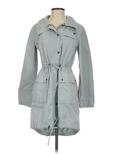 Pre-owned Banana Republic Raincoat In Gray