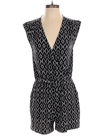 Pre-owned Banana Republic Romper In Black