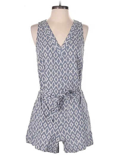 Pre-owned Banana Republic Romper In Blue