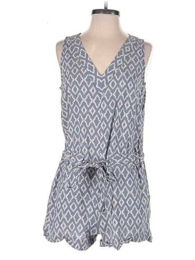 Pre-owned Banana Republic Romper In Blue