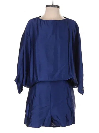 Pre-owned Banana Republic Romper In Blue