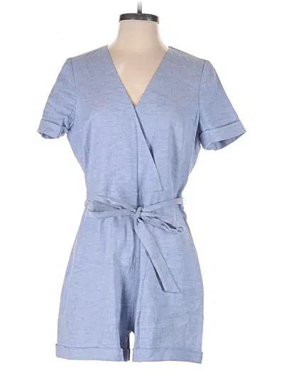Pre-owned Banana Republic Romper In Blue