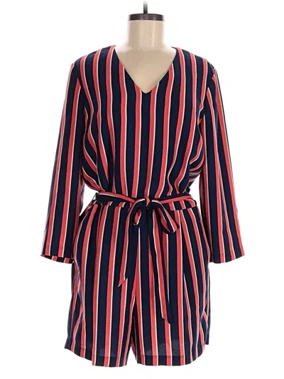 Pre-owned Banana Republic Romper In Blue