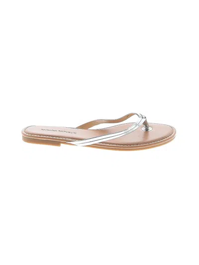 Pre-owned Banana Republic Sandals In Silver
